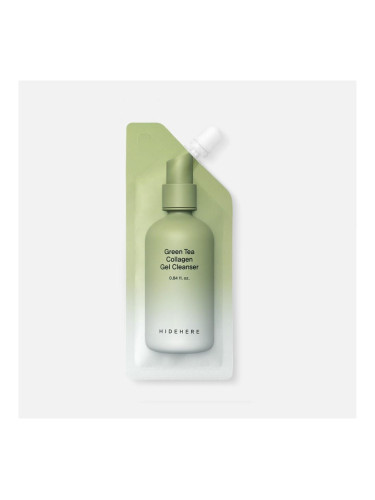 HIDEHERE | Green Tea Collagen Gel Cleanser, 25 ml