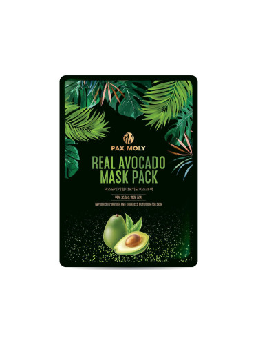 PAX MOLY | Real Avocado Mask Pack, 25 ml