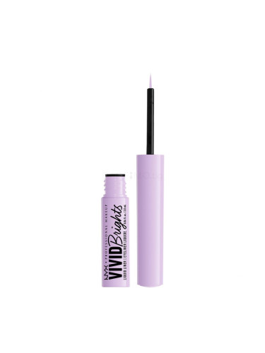 NYX Professional Makeup Vivid Brights Очна линия за жени 2 ml Нюанс 07 Lilac Link