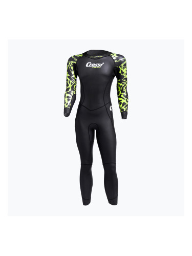 Cressi Kuwae 2 mm мъжка пяна за гмуркане черно-зелена DG002701