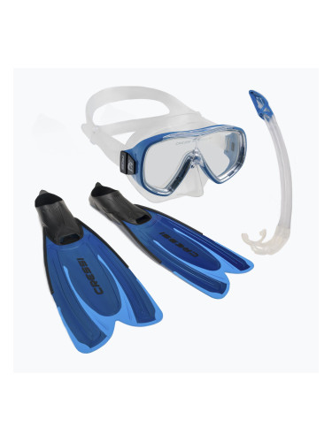 Cressi Agua Маска за шнорхел + шнорхел + плавници XCA312035