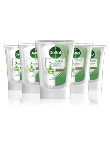 Dettol Soft on Skin Set пълнител за безконтактен дозатор за сапун изгодна опаковка Aloe Vera