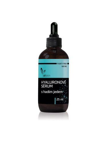 Allnature Allskin Hyaluronic serum with snake venom хиалуронов серум против бръчки 25 мл.
