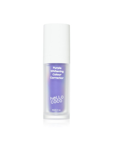 Hello Coco Purple Whitening Colour Corrector избелваща паста за зъби 30 мл.