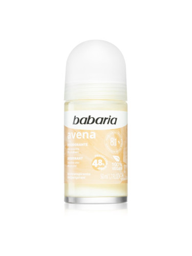 Babaria Deodorant Oat рол- он против изпотяване за чувствителна кожа 50 мл.