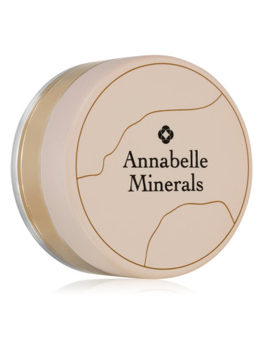 Annabelle Minerals Coverage Mineral Foundation минерална пудра за перфектен външен вид цвят Golden Light 4 гр.