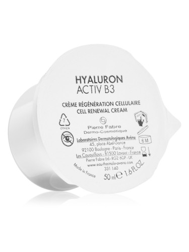 Avène Hyaluron Activ B3 крем за възстановяване на кожните клетки 50 мл.
