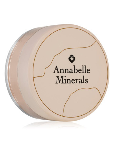 Annabelle Minerals Radiant Mineral Foundation минерална пудра за озаряване на лицето цвят Natural Fair 4 гр.