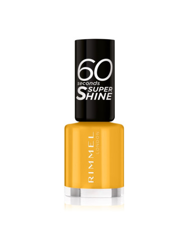 Rimmel 60 Seconds Super Shine лак за нокти цвят 150 Sandy Toes 8 мл.