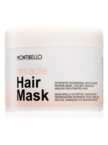 Montibello Miracle интензивна подхранваща маска за суха и увредена коса 500 мл.