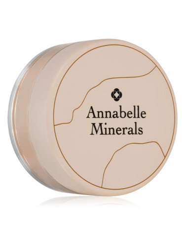 Annabelle Minerals Matte Mineral Foundation минерална пудра за матиране цвят Natural Fair 4 гр.