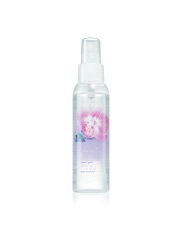 Avon Naturals Care Vibrant Orchid & Blueberry спрей за тяло с орхидея и боровинка 100 мл.