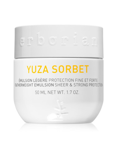 Erborian Yuza Sorbet лека емулсия със защитен ефект против действието на външните фактори 50 мл.