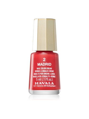 Mavala Mini Color лак за нокти цвят 2 Madrid 5 мл.