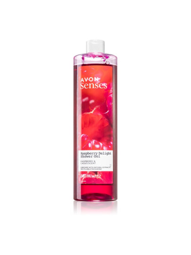 Avon Senses Raspberry Delight душ гел - грижа 500 мл.