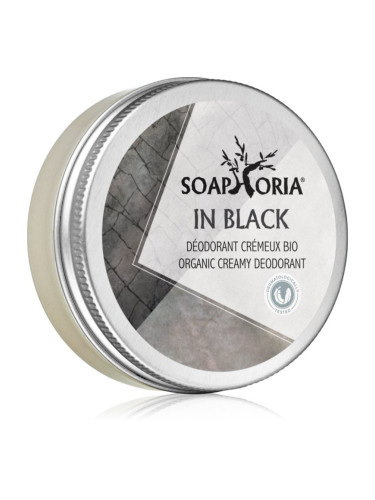 Soaphoria In Black Organic Creamy Deodorant мъжки органичен кремообразен дезодорант 50 мл.