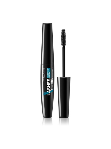 Catrice Lashes to Kill водоустойчива спирала за обем и извиване на мигли цвят 010 Black 10 мл.