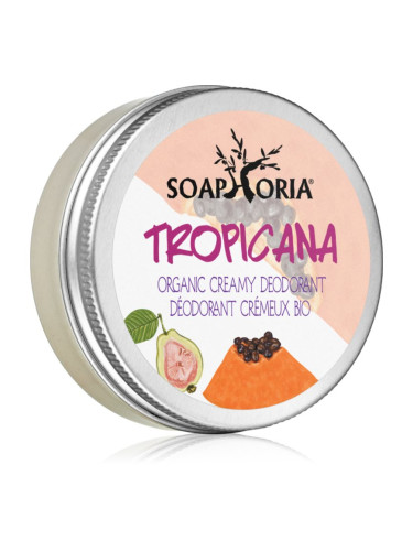 Soaphoria Tropicana Organic Creamy Deodorant органичен кремообразен дезодорант 50 мл.