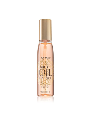 Montibello Gold Oil Tsubaki Oil хидратиращо и подхранващо масло за коса за защита на цветовете 130 мл.