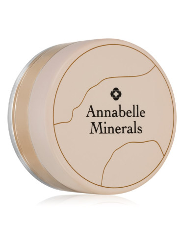 Annabelle Minerals Radiant Mineral Foundation минерална пудра за озаряване на лицето цвят Pure Light 4 гр.