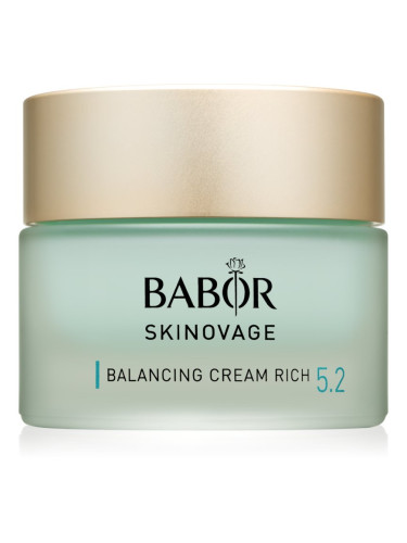 BABOR Skinovage Balancing Cream Rich подхранващ и хидратиращ крем за смесена и мазна кожа 50 мл.