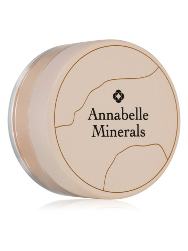 Annabelle Minerals Radiant Mineral Foundation минерална пудра за озаряване на лицето цвят Natural Light 4 гр.