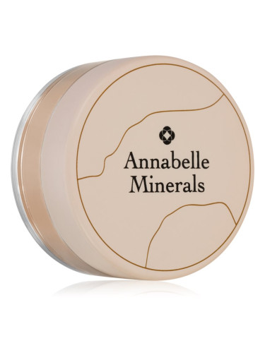 Annabelle Minerals Mineral Powder Pretty Glow прозрачна насипна пудра за озаряване на лицето 4 гр.