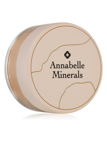 Annabelle Minerals Radiant Mineral Foundation минерална пудра за озаряване на лицето цвят Golden Medium 4 гр.