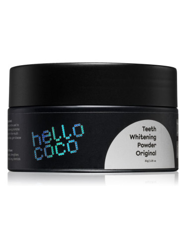 Hello Coco Original активен въглен за избелване на зъбите 30 гр.