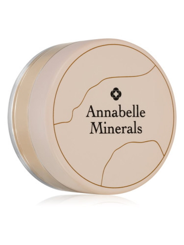 Annabelle Minerals Radiant Mineral Foundation минерална пудра за озаряване на лицето цвят Golden Fair 4 гр.