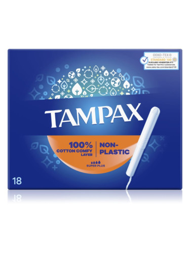 Tampax Super Plus тампони с апликатор 18 бр.