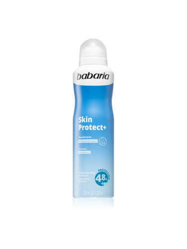 Babaria Deodorant Skin Protect+ дезодорант в спрей  с антибактериална добавка 200 мл.