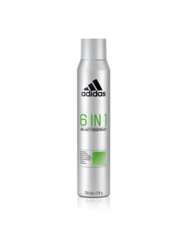 Adidas Cool & Dry 6 in 1 антиперспирант 6 в 1 за мъже 200 мл.