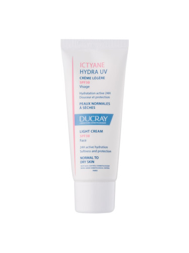 Ducray Ictyane лек крем за нормална към суха кожа SPF 30 40 мл.