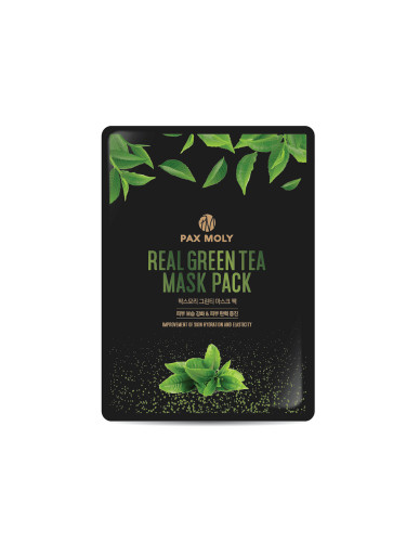 PAX MOLY | Real Green Tea Mask Pack, 25 ml