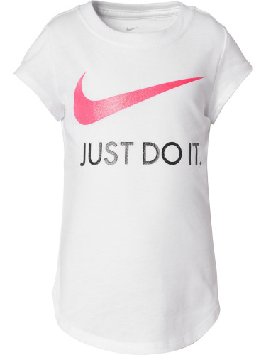 Nike Sportswear Тениска  розово / черно / бяло