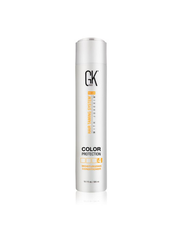 GK Hair Moisturizing Color Protection хидратиращ балсам за защита на цвета за блясък и мекота на косата 300 мл.