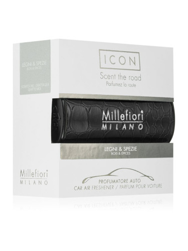 Millefiori Icon Wood & Spices aроматизатор за автомобил 1 бр.