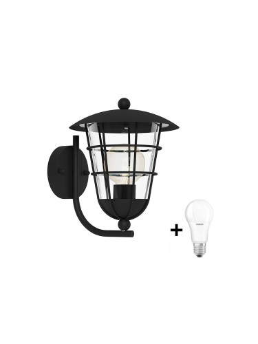 Eglo 94834 - LED Екстериорна лампа PULFERO 1xE27/8,5W/230V IP44