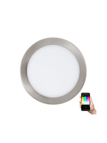 Eglo 96676 - LED RGB Димируема лампа за вграждане FUEVA-C LED/15,6W/230V