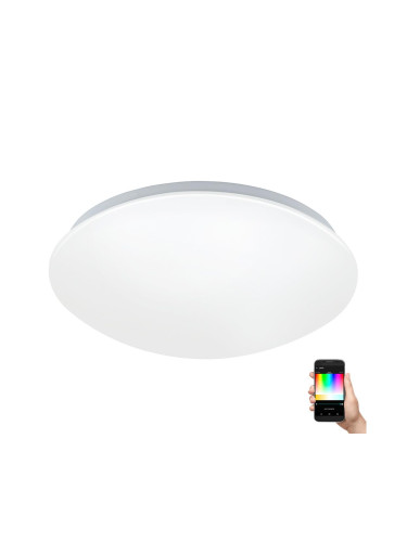 Eglo 32589 - LED RGB Димируема лампа/аплик GIRON-C LED/17W/230V