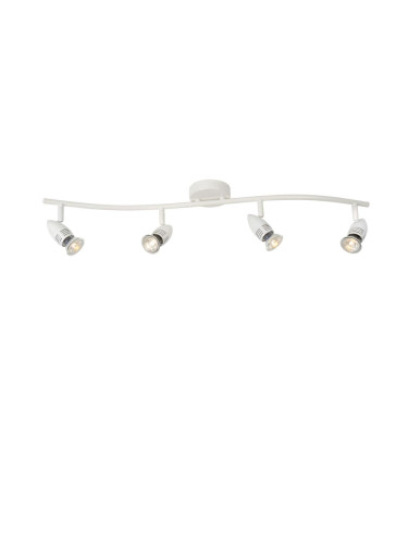 Lucide 13955/20/31 - LED спот CARO-LED 4xGU10/5W/230V бял