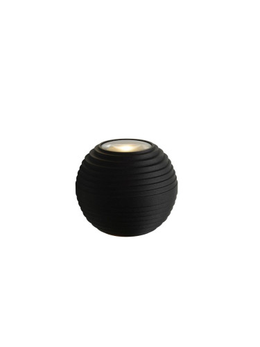 Lucide 17804/06/30 - външна LED лампа за стена AYO 2xLED/3W/230V черно IP54