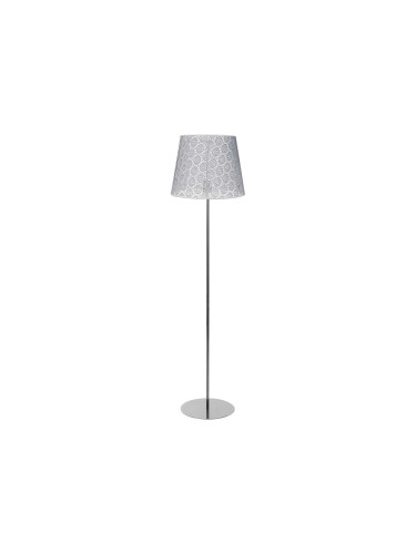 Duolla - Стояща лампа SYMPHONY 1xE27/40W/230V сива