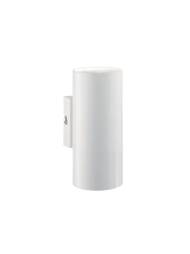Ideal Lux - Стенна лампа 2xGU10/28W/230V бяла