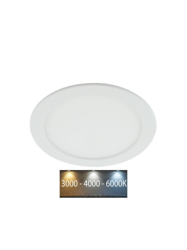 LED Лампа за вграждане в баня LED/18W/230V 3000/4000/6000K IP44