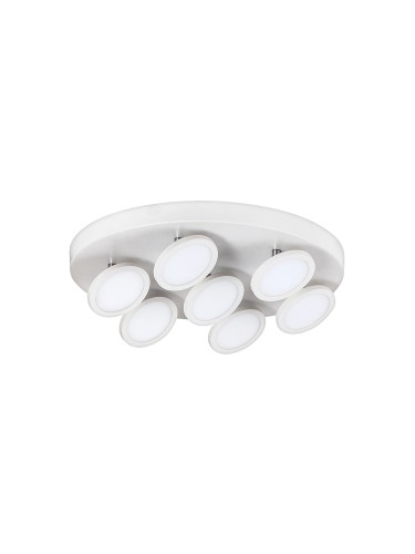 Rabalux 2715 - LED Лампа за таван ELSA 7xLED/6W/230V бяла