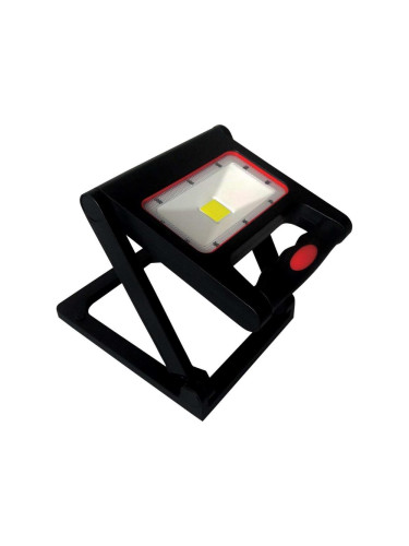 Димируем акумулаторен LED прожектор LED/10W/3,7V 4000 mAh IP54 черен