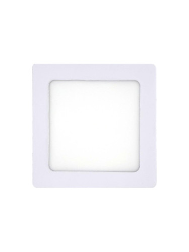 LED Плафониера SQUARE LED/9W/230V 4200K 14,6x14,6 см бял