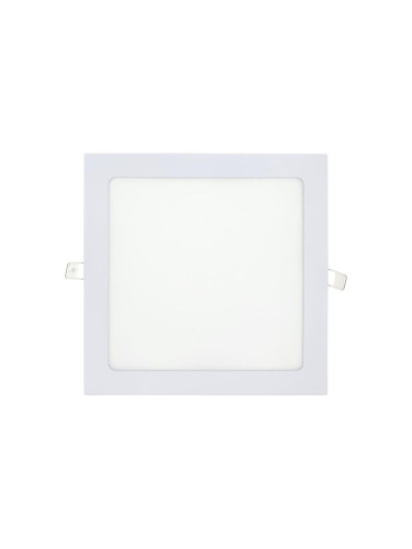 LED Лампа за окачен таван SQUARE LED/18W/230V 4200K 22x22 см бял